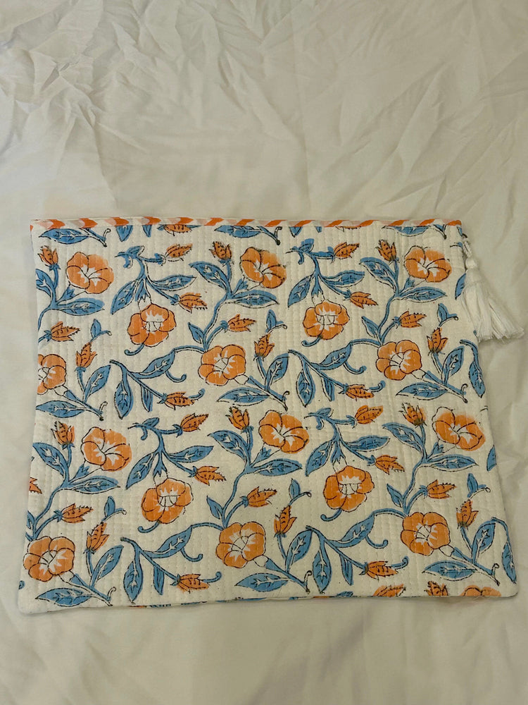 Laptop sleeves/ Laptop bag- Handblock printed