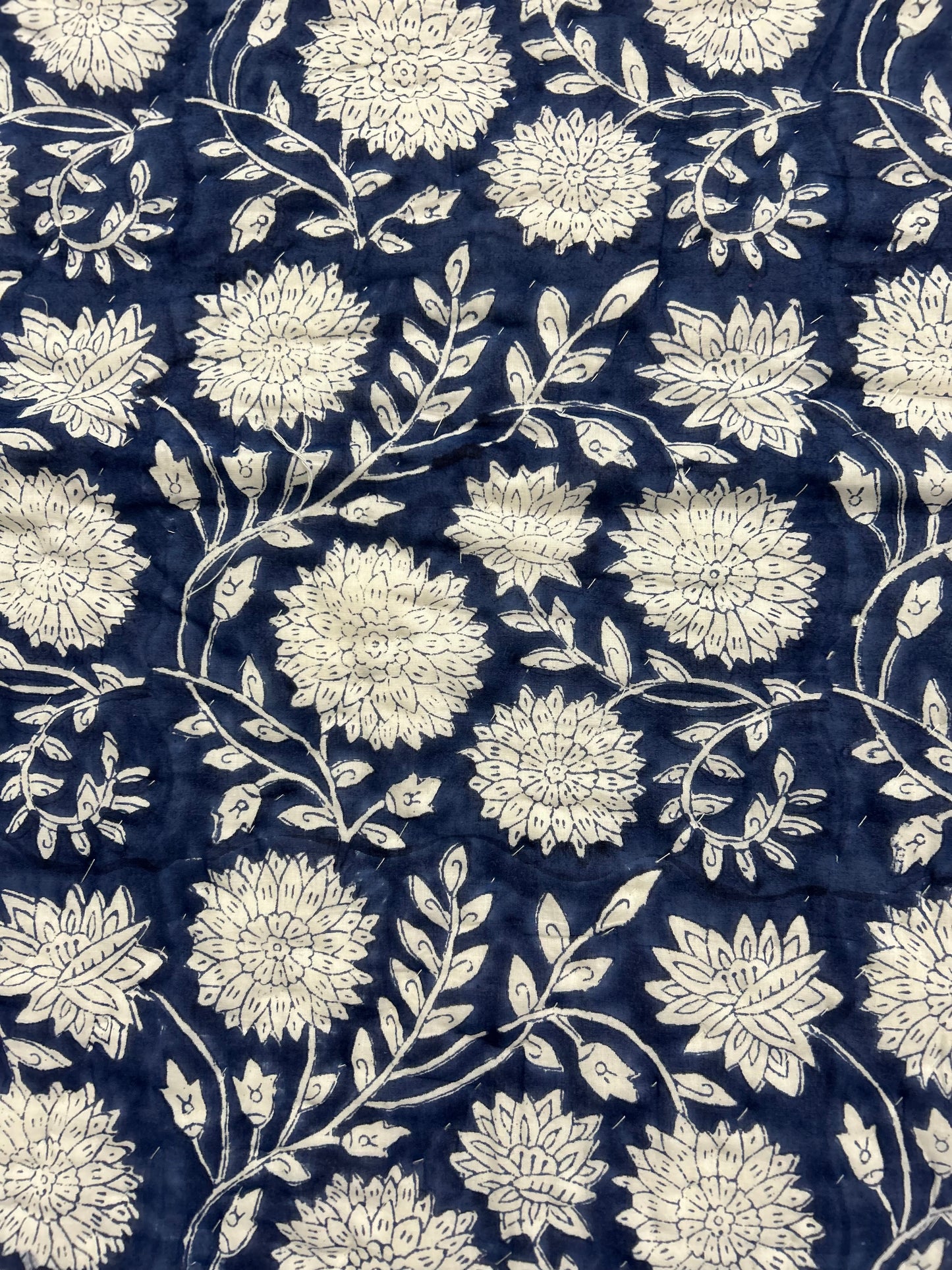 PURE HANDBLOCK MULMUL COTTON QUILT
