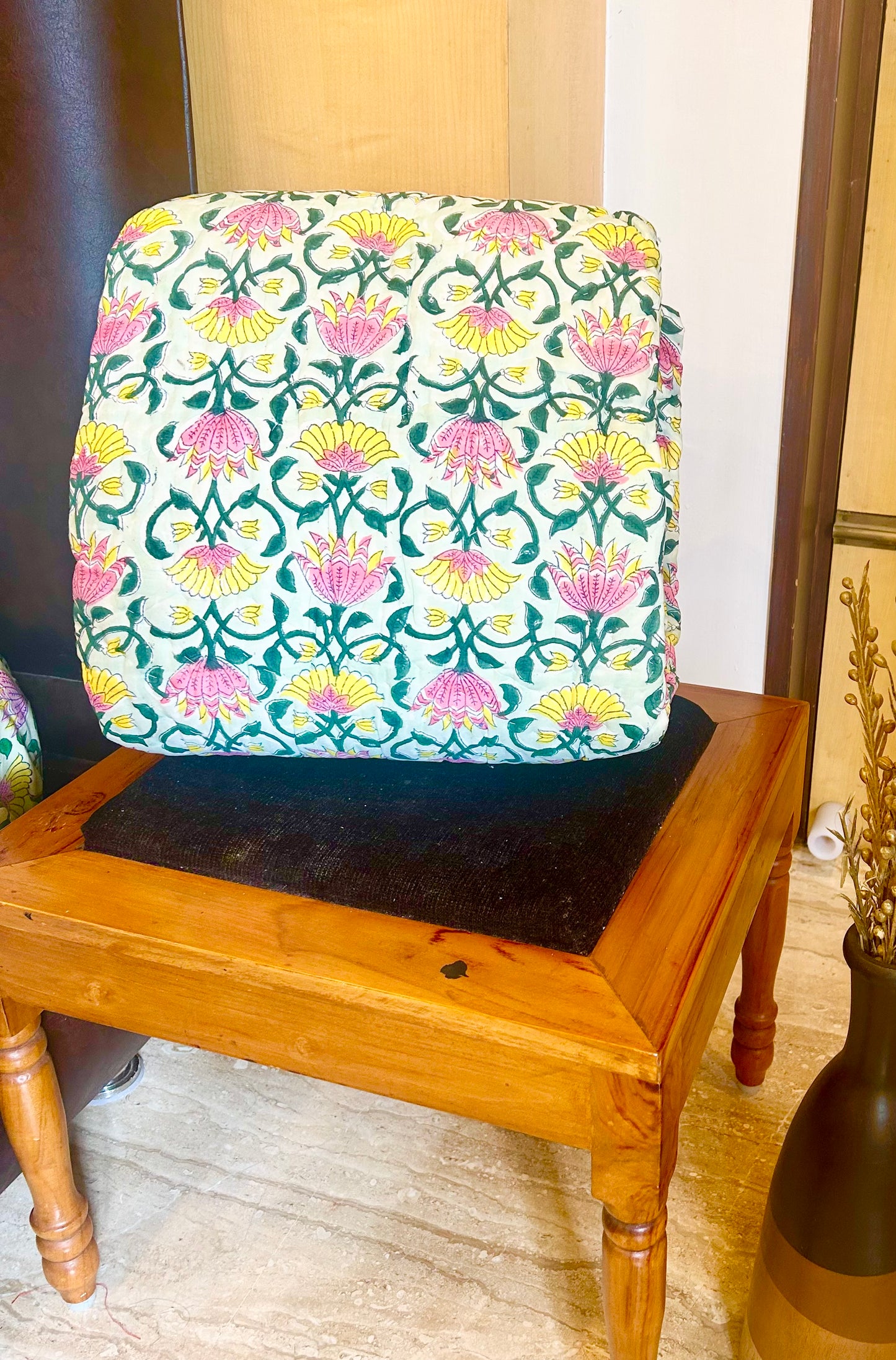 BUNDLE OF JOY- HANDBLOCK PRINTED PURE MULMUL COTTON QUILT