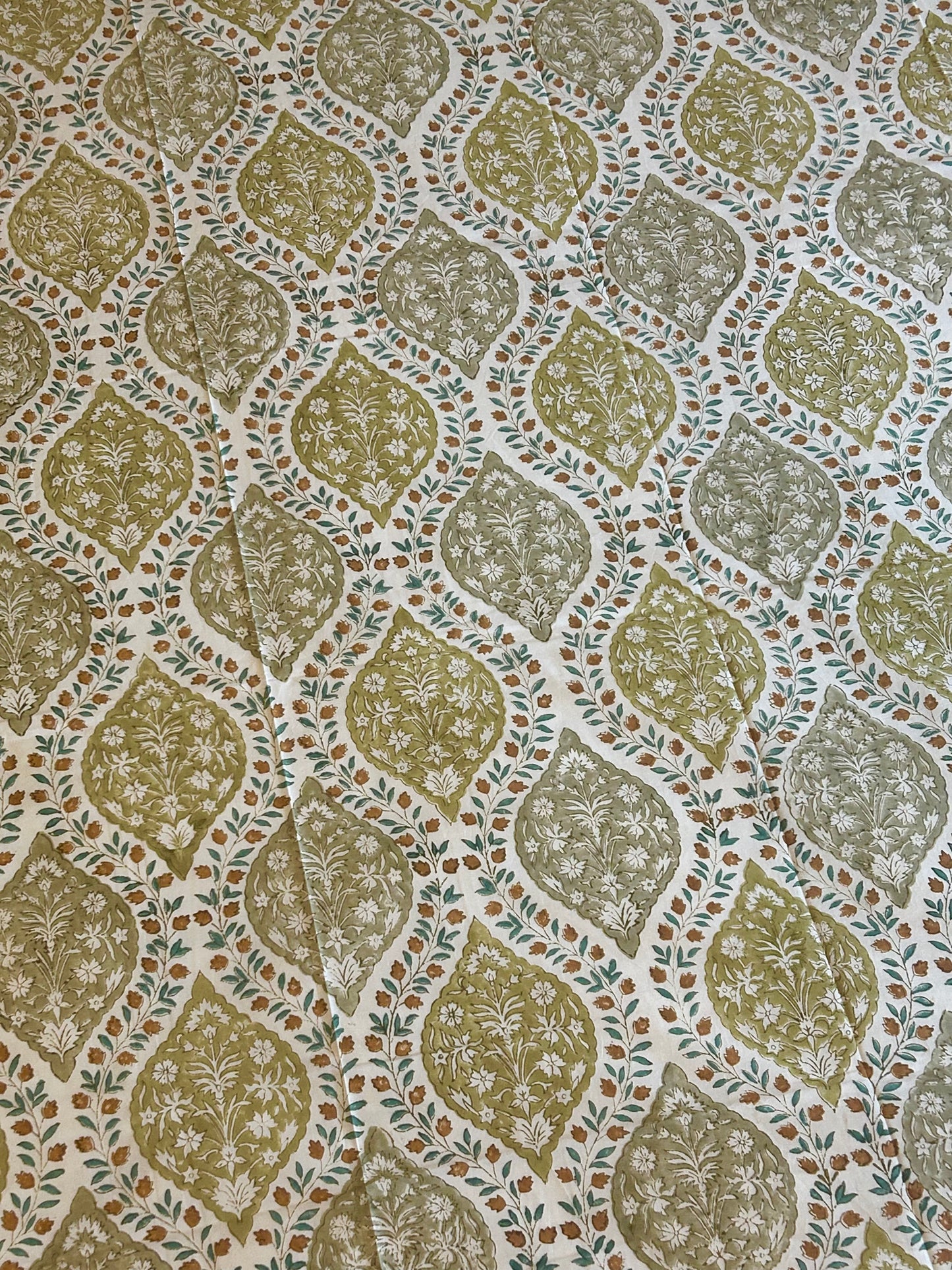 Welcome to the jungle- Handblock printed bedsheet