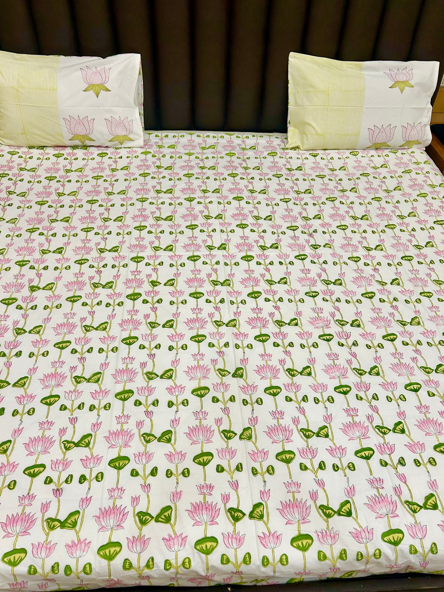 Handblock Printed Bedsheet