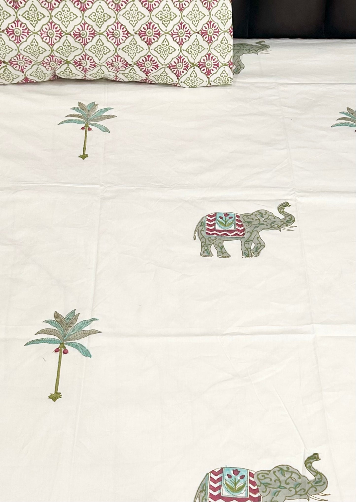 Handblock Printed Bedsheet