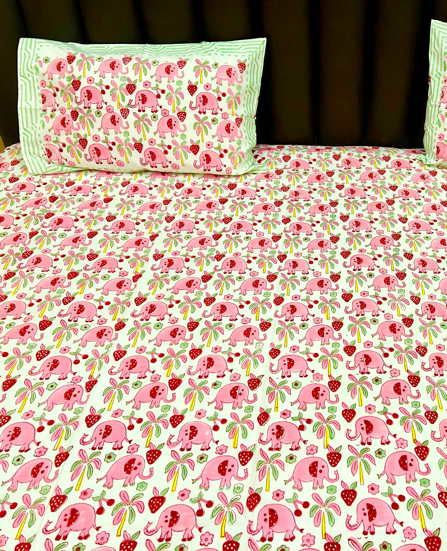 Handblock Printed Bedsheet