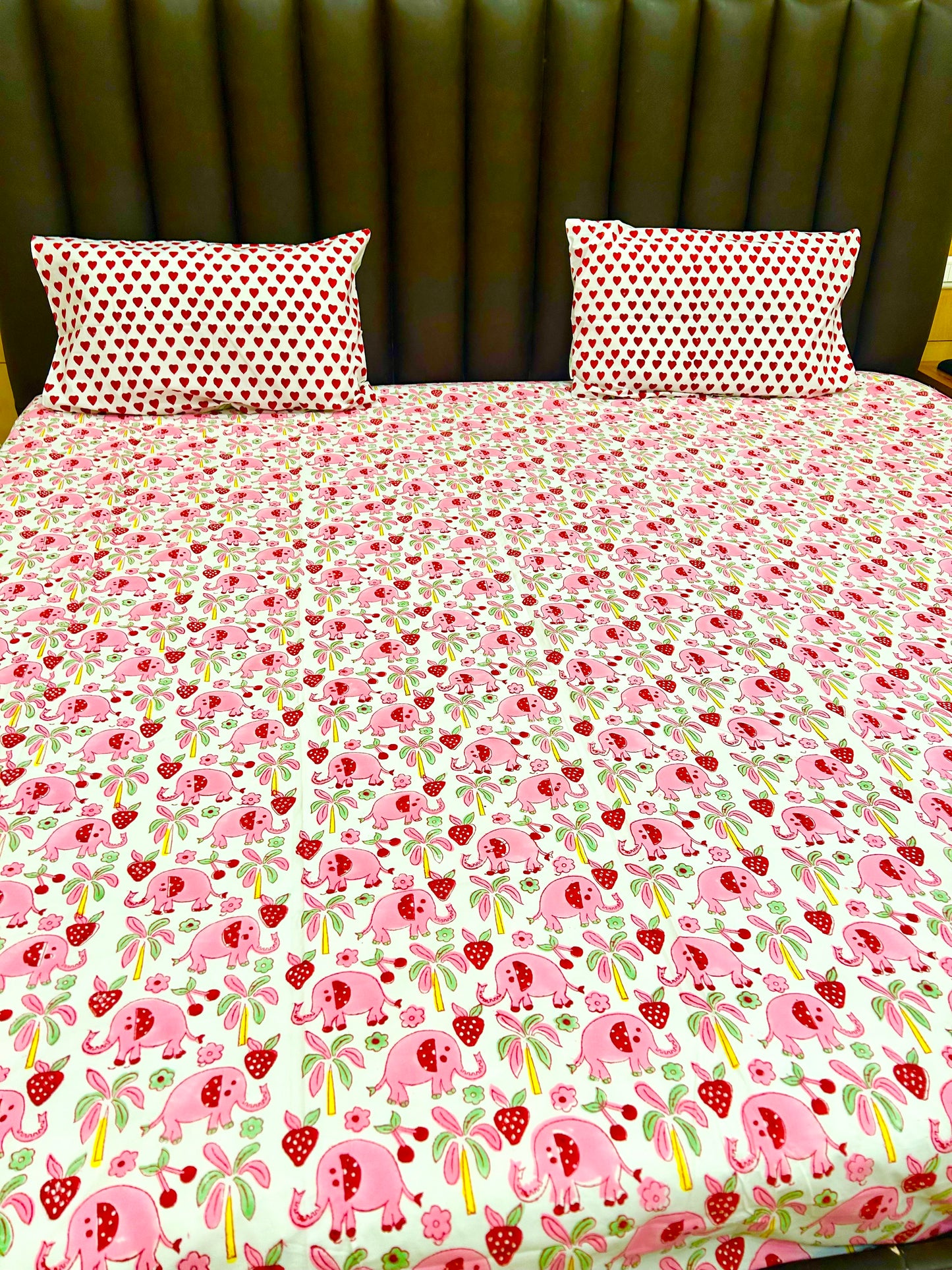 Handblock Printed Bedsheet