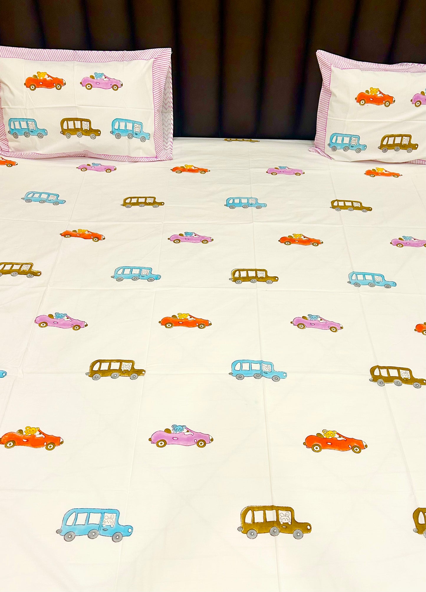 Handblock Printed Bedsheet