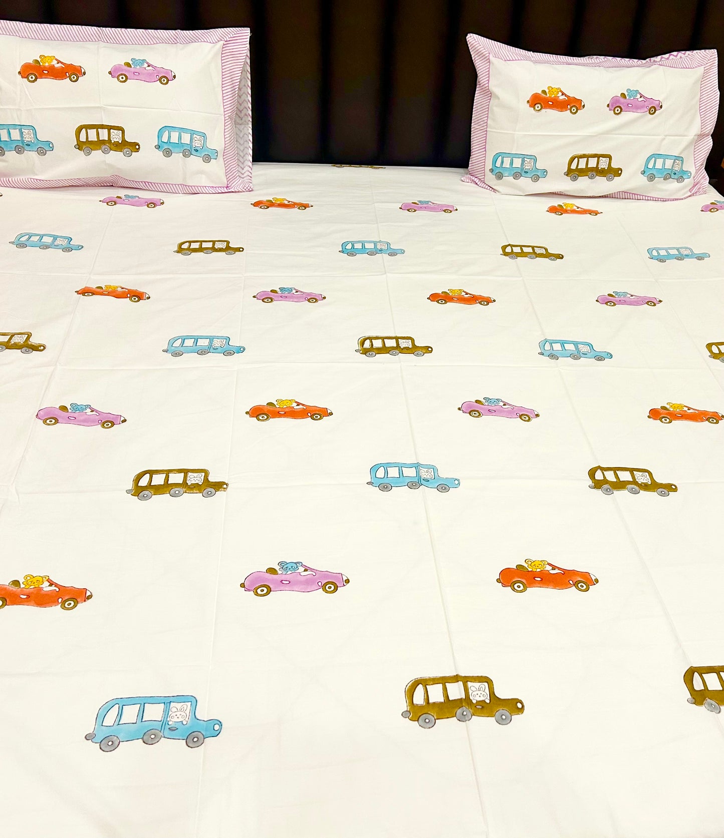 Handblock Printed Bedsheet