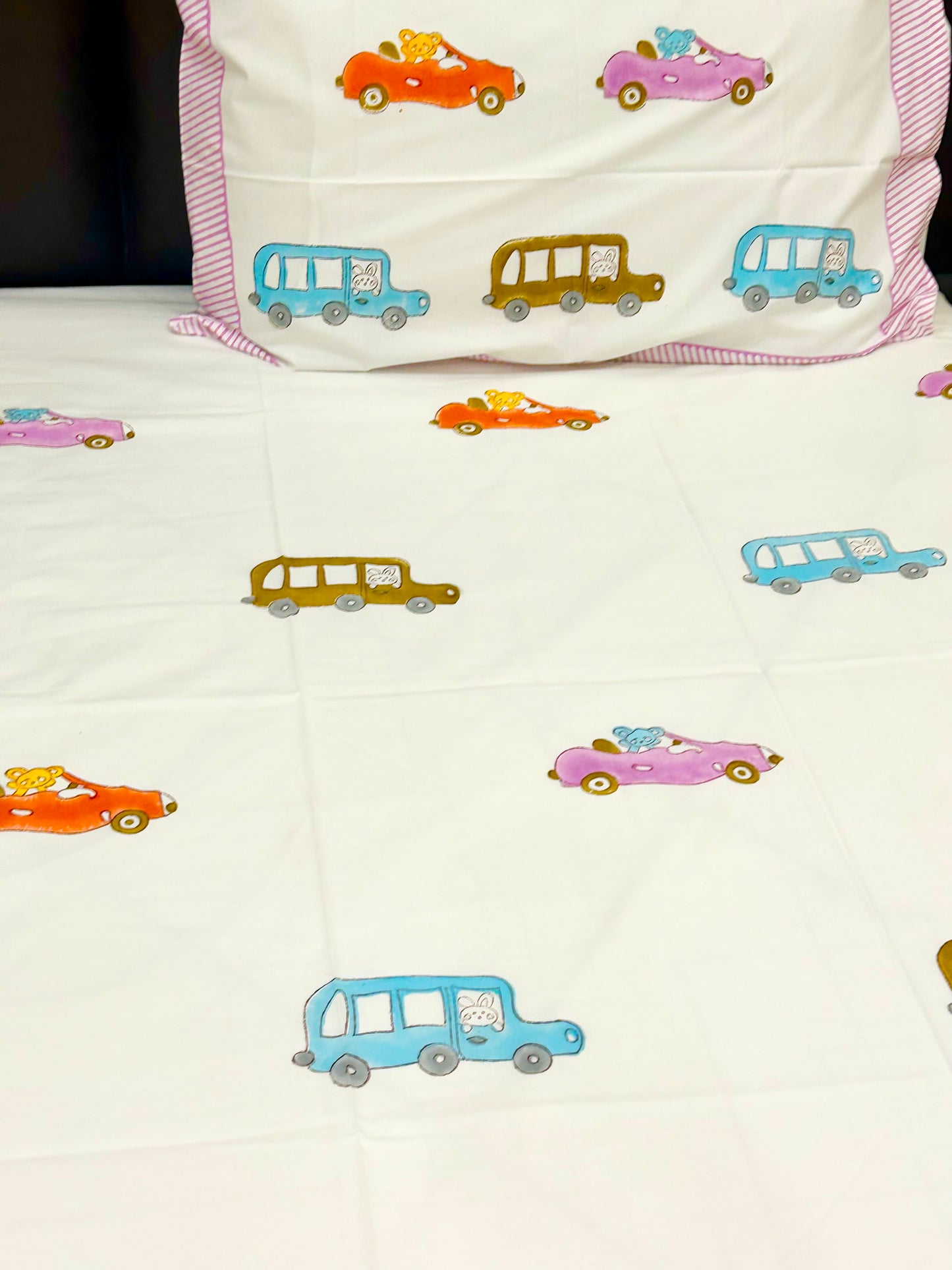 Handblock Printed Bedsheet