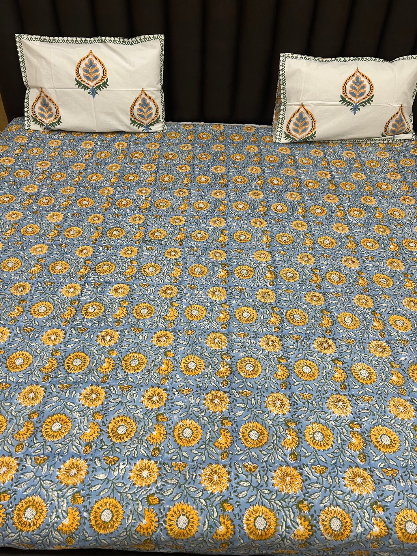 Handblock Printed Bedsheets