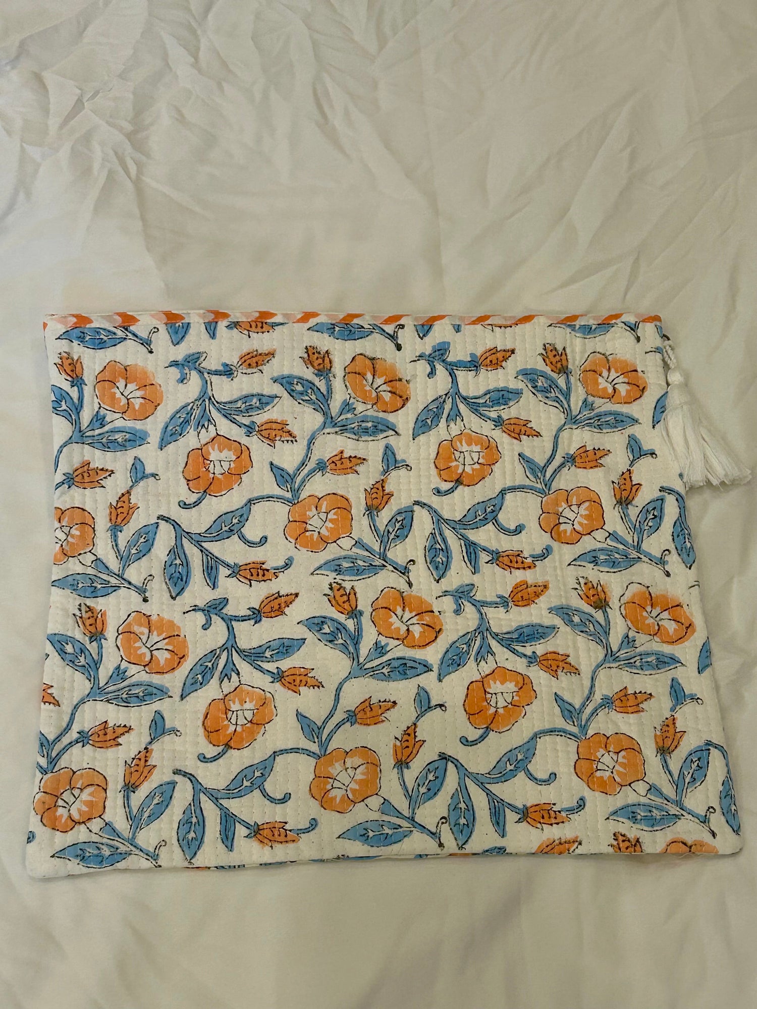 Laptop sleeves/ Laptop bag- Handblock printed
