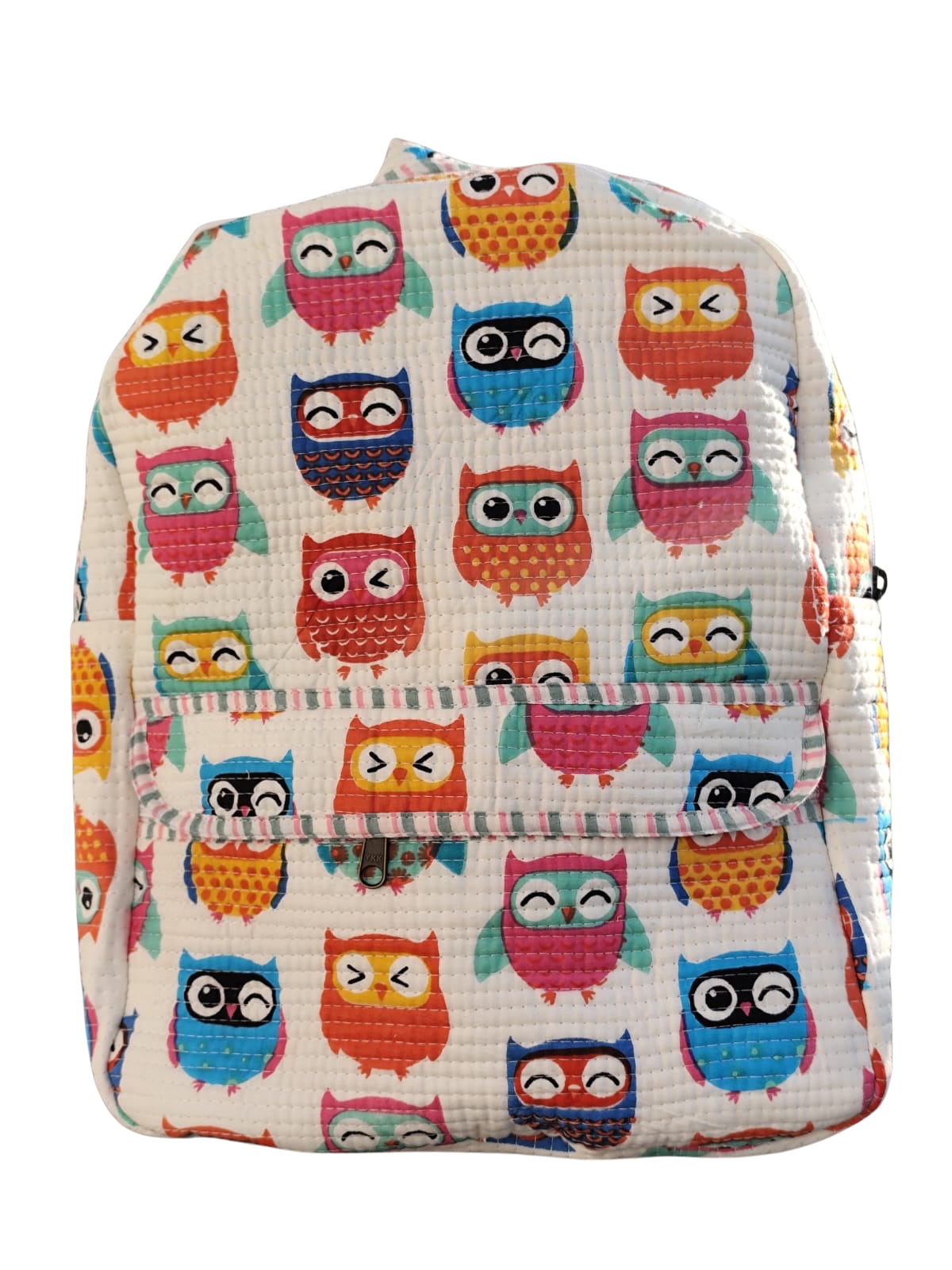 Kids backpack - colorful owl