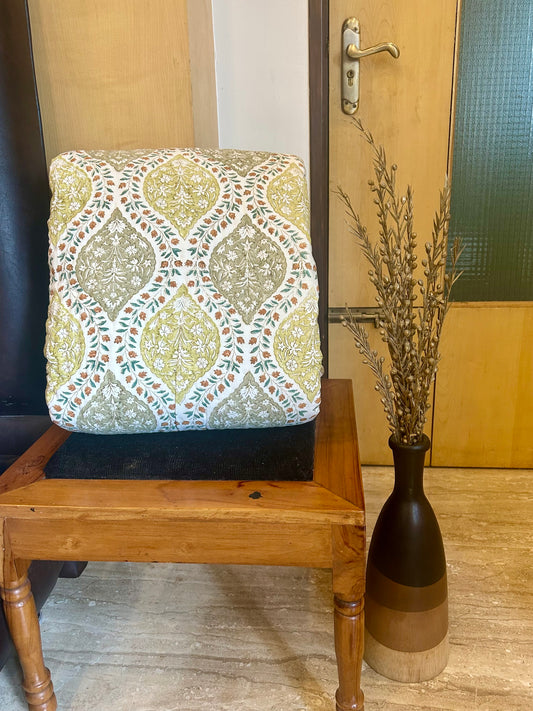 HANDBLOCK PRINT PURE MULMUL COTTON QUILT
