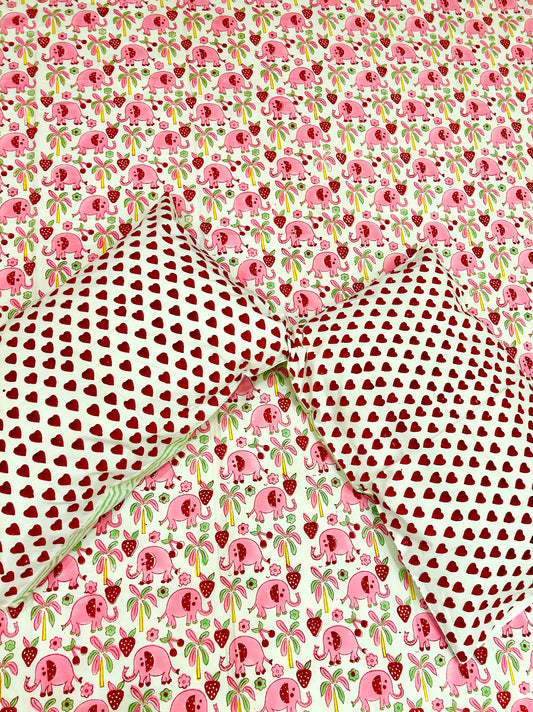 Handblock Printed Bedsheet