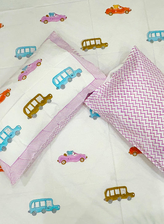 Handblock Printed Bedsheet