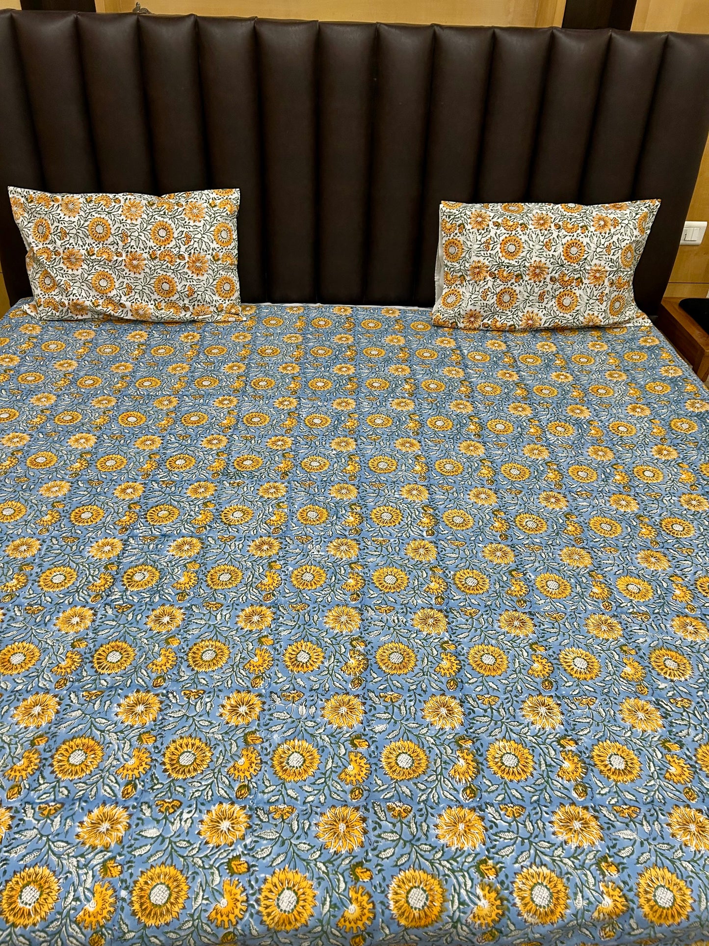 Handblock Printed Bedsheets